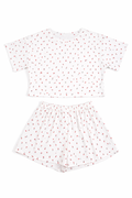 Rose Loungewear Set (Petite Peonies Loungewear Set)