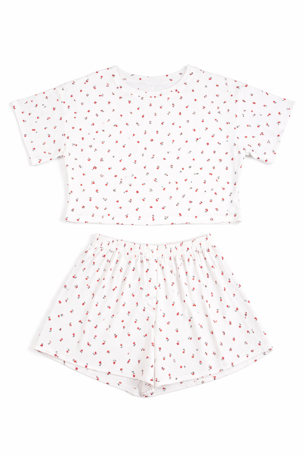 Rose Loungewear Set (Petite Peonies Loungewear Set)